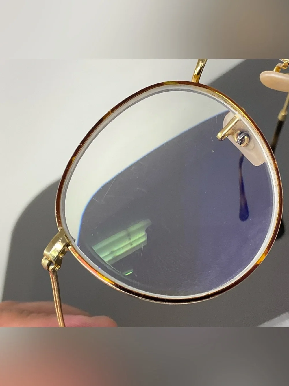 Ray Ban Eyeglasses, small Frames Only, RB 3447V 2945, 47-21-140, tortoise/Gold